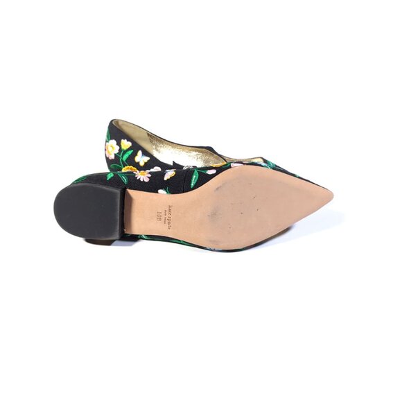 Kate Spade Shoes Size 10 Floral Maya Flats - Picture 8 of 10